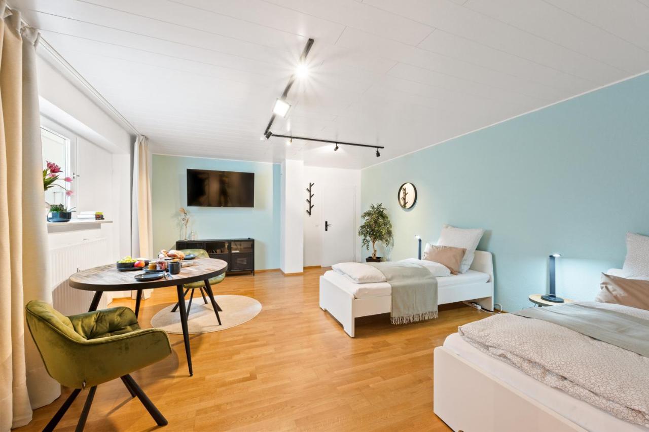 1Br 2Beds - Kleiner Privater Innenhof- Barrierefrei! -Frisch Saniert - Mozart Eins Bietigheim-Bissingen Extérieur photo
