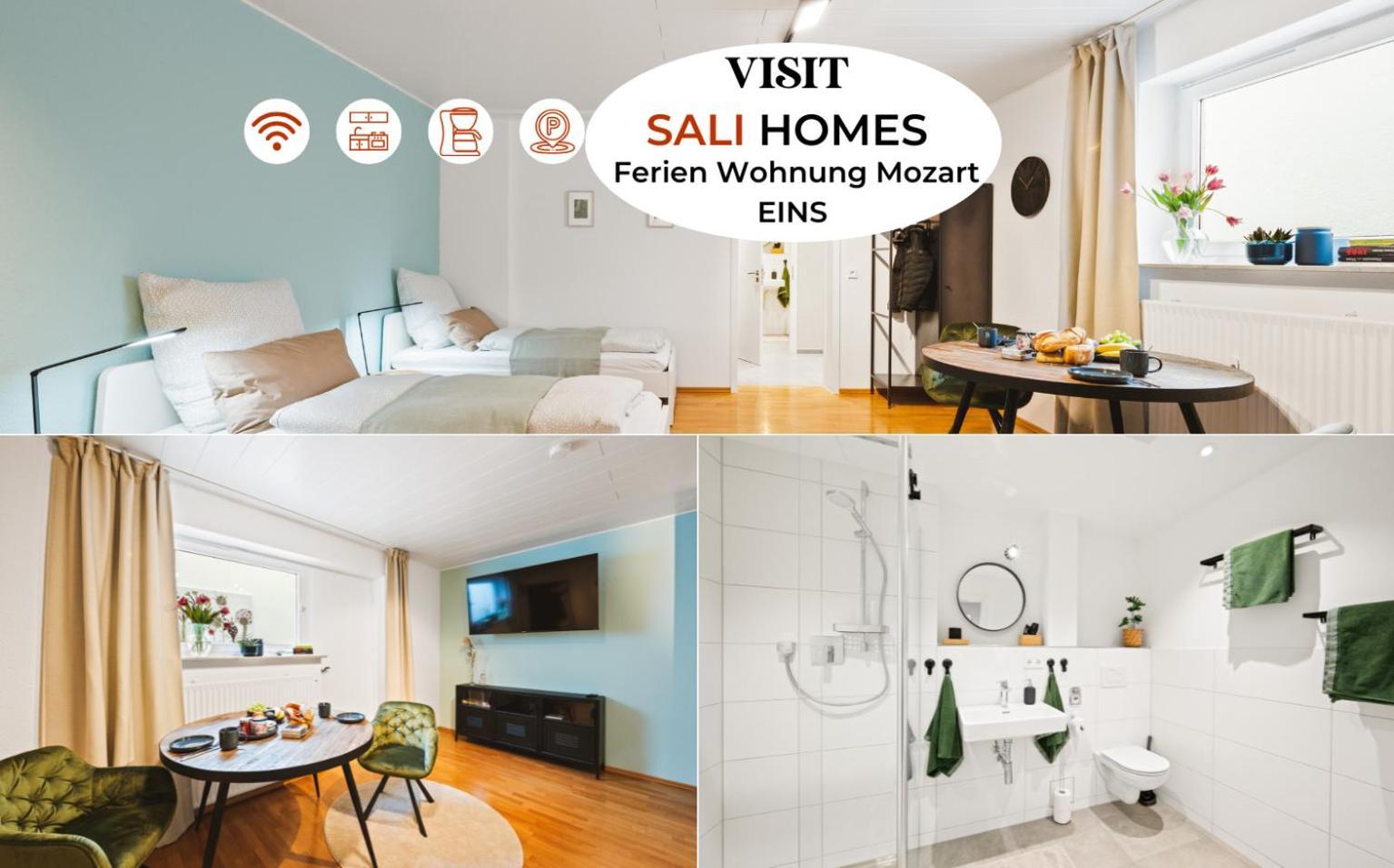 1Br 2Beds - Kleiner Privater Innenhof- Barrierefrei! -Frisch Saniert - Mozart Eins Bietigheim-Bissingen Extérieur photo